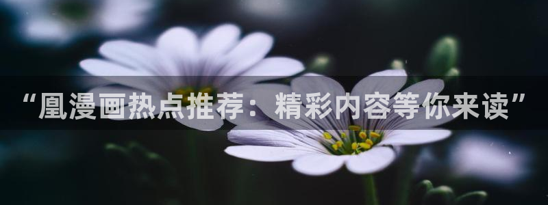 新新漫画最新版本：“凰漫画热点推荐：精彩内容等你来读”