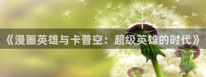 新新漫画人生列表：《漫画英雄与卡普空：超级英雄的时代》