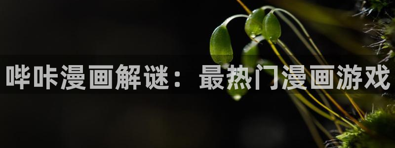 新新漫画app怎么下载：哔咔漫画解谜：最热门漫画游戏
