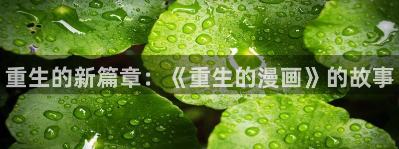 寄宿日记新新漫画：重生的新篇章：《重生的漫画》的故事